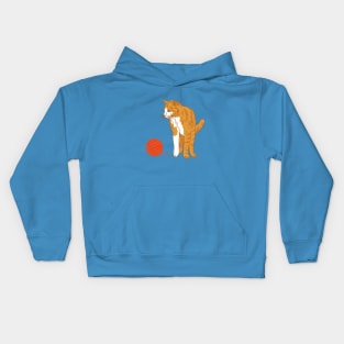 Cute Tabby Cat Kids Hoodie